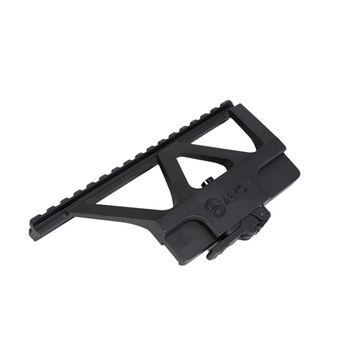 Быстросъемный боковой кронштейн ARKON с планкой weaver на Сайга/АК с выносом S004